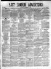 East London Advertiser Saturday 04 November 1865 Page 1