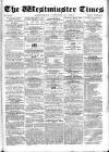 Westminster Times Saturday 29 October 1864 Page 1