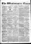 Westminster Times Saturday 31 December 1864 Page 1