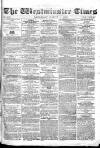 Westminster Times Saturday 11 March 1865 Page 1
