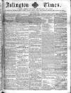 Islington Times Saturday 04 July 1857 Page 1