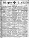 Islington Times Saturday 19 December 1857 Page 1