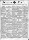 Islington Times Saturday 16 January 1858 Page 1