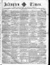 Islington Times Saturday 27 March 1858 Page 1