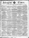 Islington Times Saturday 17 July 1858 Page 1