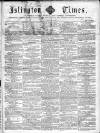 Islington Times Saturday 24 July 1858 Page 1