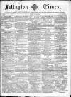 Islington Times Saturday 28 August 1858 Page 1