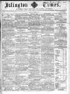 Islington Times Saturday 25 December 1858 Page 1