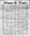 Islington Times Wednesday 01 October 1862 Page 1