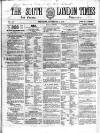South London Times and Lambeth Observer Saturday 15 November 1856 Page 1