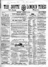 South London Times and Lambeth Observer Saturday 30 January 1858 Page 1