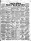 South London Times and Lambeth Observer Saturday 14 January 1860 Page 1