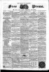 Borough of Greenwich Free Press Saturday 29 December 1855 Page 1