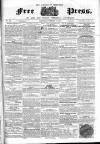 Borough of Greenwich Free Press Saturday 26 January 1856 Page 1