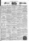 Borough of Greenwich Free Press Saturday 19 April 1856 Page 1