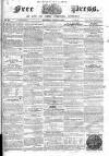Borough of Greenwich Free Press Saturday 26 April 1856 Page 1