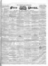 Borough of Greenwich Free Press Saturday 12 July 1856 Page 1