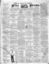 Borough of Greenwich Free Press Saturday 03 January 1857 Page 1