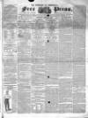 Borough of Greenwich Free Press Saturday 09 January 1858 Page 1