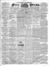 Borough of Greenwich Free Press Saturday 17 April 1858 Page 1