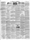 Borough of Greenwich Free Press Saturday 15 May 1858 Page 1