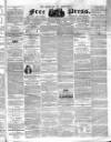 Borough of Greenwich Free Press Saturday 05 June 1858 Page 1