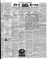 Borough of Greenwich Free Press Saturday 17 July 1858 Page 1