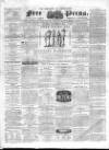 Borough of Greenwich Free Press Saturday 22 November 1862 Page 1