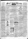 Borough of Greenwich Free Press Saturday 26 September 1863 Page 1