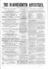 Hammersmith Advertiser Saturday 22 June 1861 Page 1