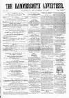 Hammersmith Advertiser Saturday 21 September 1861 Page 1