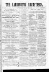 Paddington Advertiser Saturday 27 July 1861 Page 1