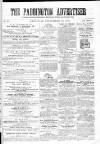 Paddington Advertiser Saturday 28 September 1861 Page 1