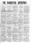 Paddington Advertiser Saturday 17 January 1863 Page 1
