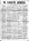 Paddington Advertiser Saturday 15 August 1863 Page 1