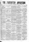 Paddington Advertiser Saturday 16 January 1864 Page 1
