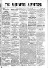 Paddington Advertiser Saturday 27 August 1864 Page 1