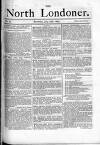 North Londoner Saturday 24 July 1869 Page 1