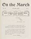 On the March Thursday 01 January 1914 Page 3