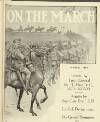 On the March Sunday 01 March 1914 Page 1
