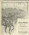 On the March Friday 01 May 1914 Page 1