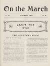 On the March Sunday 01 November 1914 Page 3