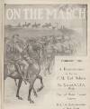 On the March Monday 01 February 1915 Page 1