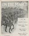 On the March Thursday 01 July 1915 Page 1