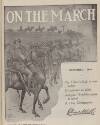 On the March Friday 01 December 1916 Page 1