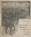 On the March Monday 01 January 1917 Page 1