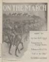 On the March Thursday 01 March 1917 Page 1