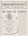 Prohibitionist Tuesday 01 May 1917 Page 1