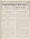 Prohibitionist Friday 01 March 1918 Page 1