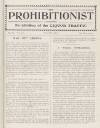 Prohibitionist Tuesday 01 October 1918 Page 1